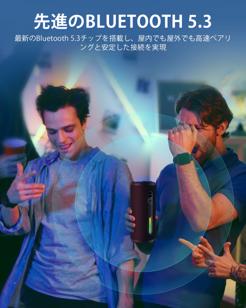 OHAYO S7 ポータブルBluetoothスピーカー
