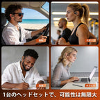 OHAYO i10オープンイヤーイヤホン｜Bluetooth 5.3・IPX6防水・19g軽量・スポーツ／ランニング向け